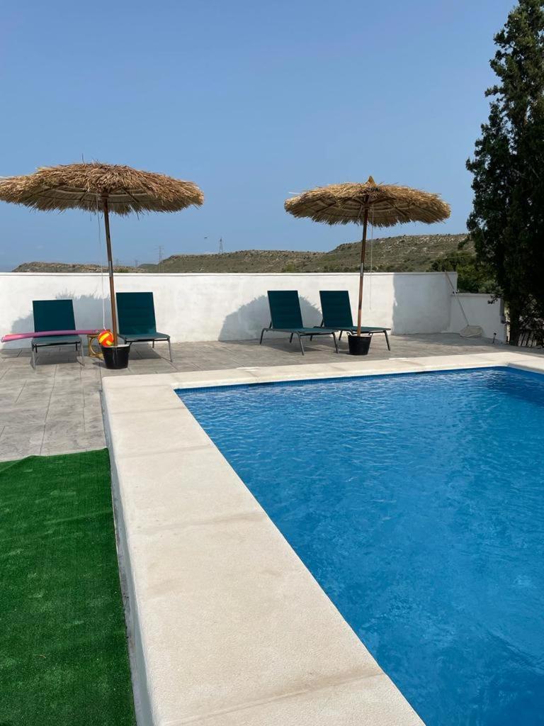 Casa Rural Con Piscina Climatizada Y Barbacoa A 10 Km De Alicante Y Playas, 3000 M2 De Terreno Elx Zewnętrze zdjęcie