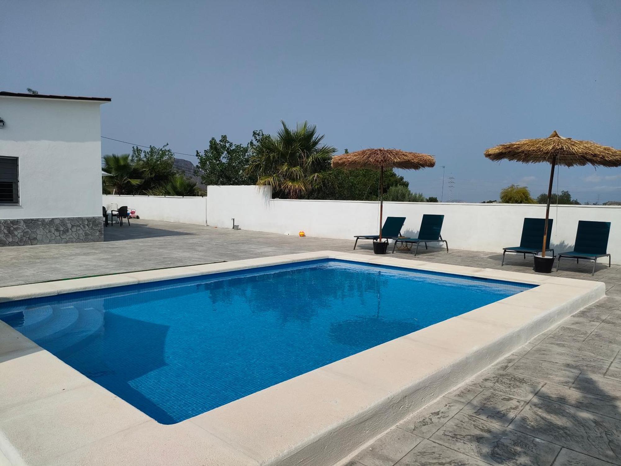 Casa Rural Con Piscina Climatizada Y Barbacoa A 10 Km De Alicante Y Playas, 3000 M2 De Terreno Elx Zewnętrze zdjęcie