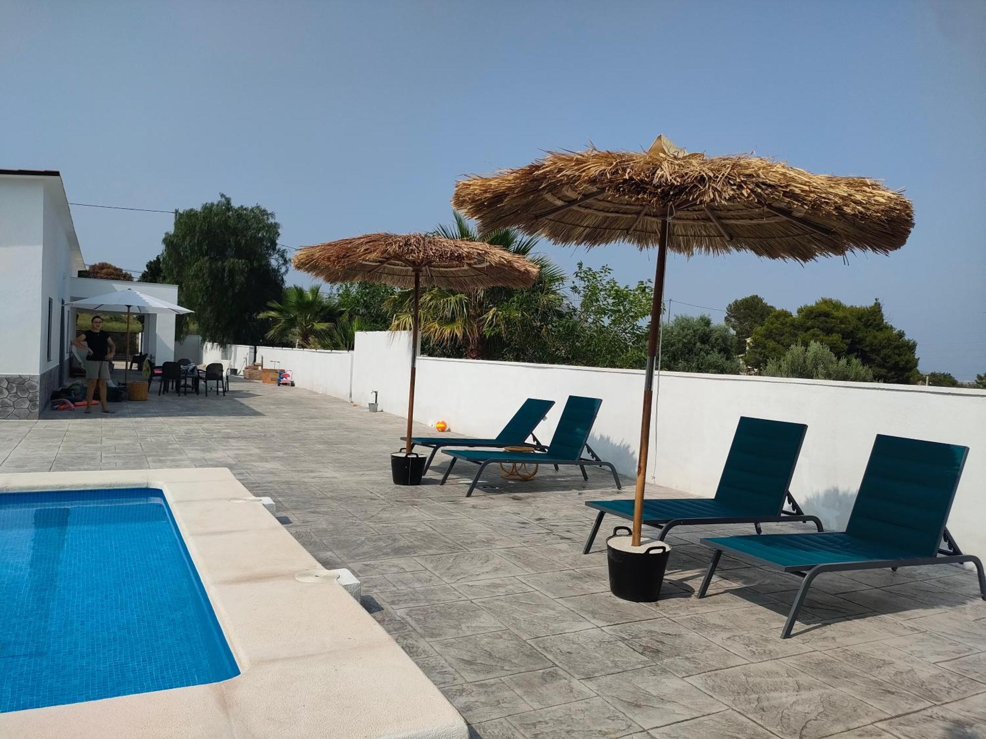 Casa Rural Con Piscina Climatizada Y Barbacoa A 10 Km De Alicante Y Playas, 3000 M2 De Terreno Elx Zewnętrze zdjęcie